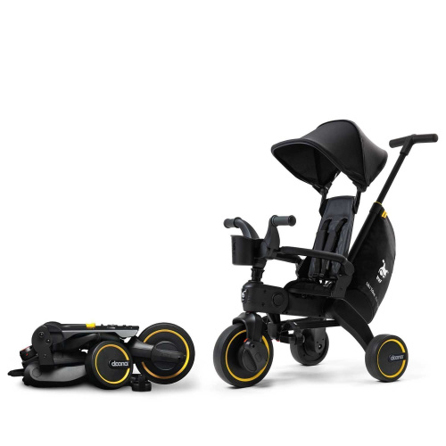 Велосипед трехколесный Doona Liki Trike Limited Edition Midnight фото 5