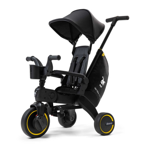 Велосипед трехколесный Doona Liki Trike Limited Edition Midnight фото 2