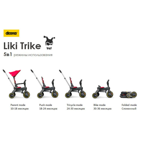Велосипед 3-х колесный Doona Liki Trike S1 фото 6